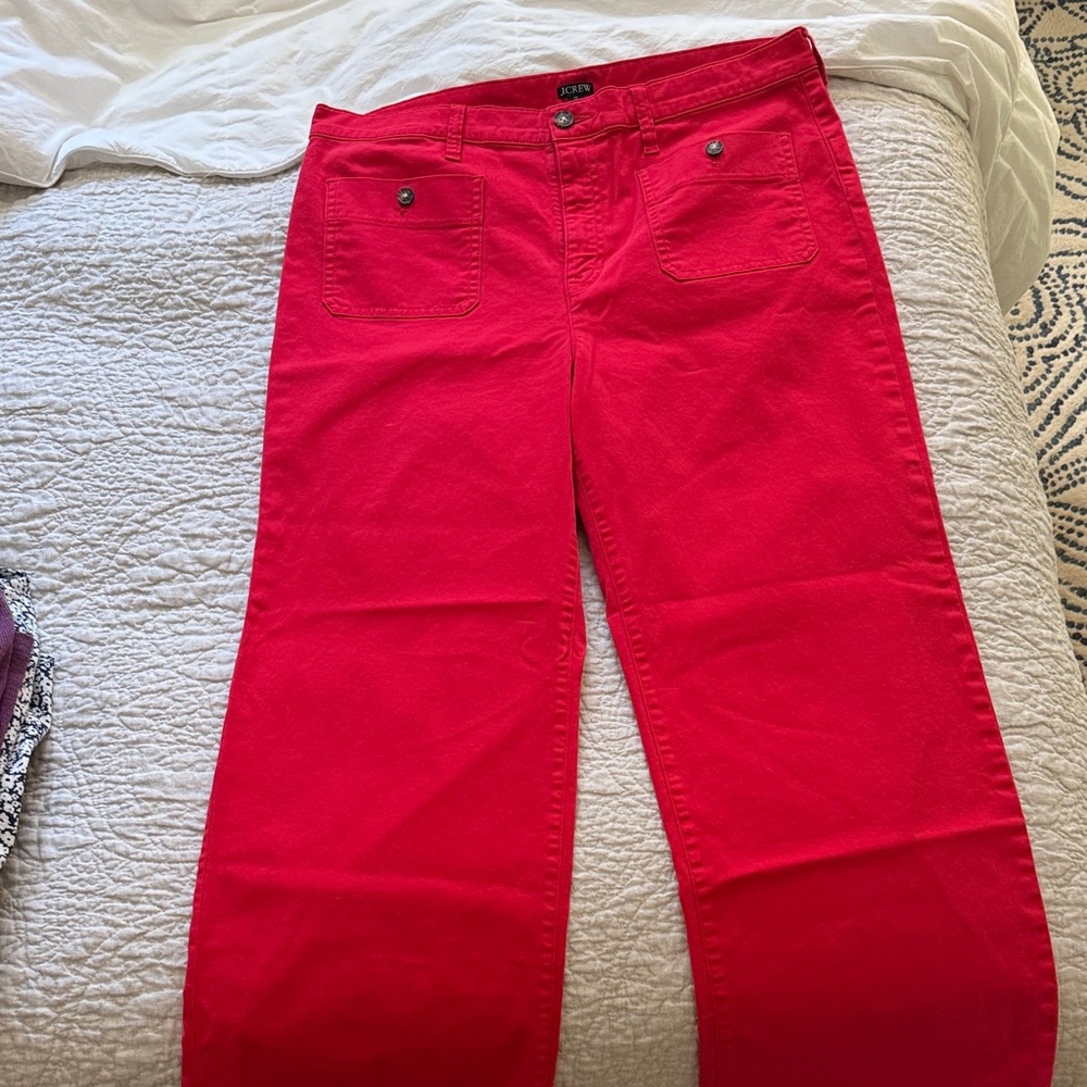 J. Crew Scarlet Trousers
